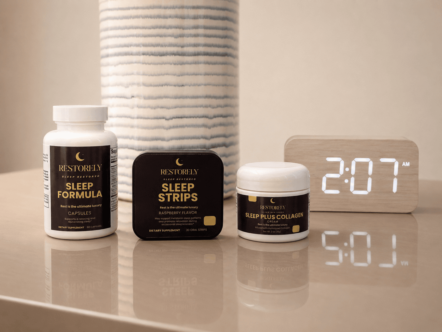 Restorely Complete Set, all three products together